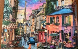 ”Sunset over Paris” PALAPELI