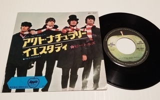 The Beatles Act Naturally  7" sinkku Japani AR-1437 500 Jeni