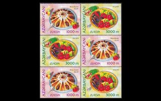 Azerbaidžan 610-1DD Europa gastronomia vihkomerkit 2005