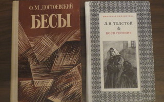 Kaksi venäläistä klassikkoa: Dostojevski + Tolstoi