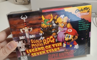 SNES: Super Mario RPG CiB, hieno setti