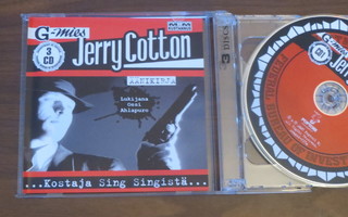 Jerry Cotton - Kostaja Sing Singistä äänikirja 3CD