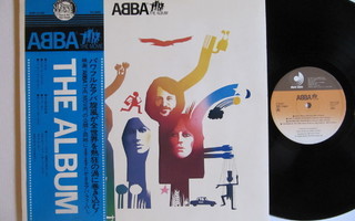 ABBA The Album Japanilainen LP Erilainen OBI DSP-5105