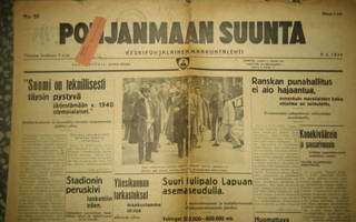 Sanomalehti: Pohjanmaan Suunta 9.6.1936 (IKL)