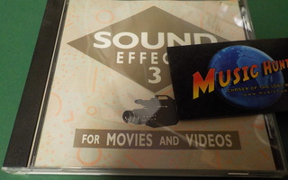 SOUND EFFECTS 3 - FOR MOVIES AND VIDEOS CD +