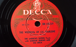 78/10 The wedding of Lili Marlene/The windmill song