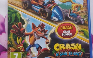 PS4 Crash Bandicoot Game Bundle 4 games