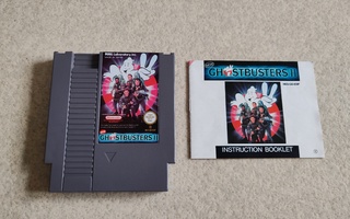 NES: New Ghostbusters II + Ohjekirja