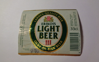 Etiketti - Lahden Erikois Light Beer III