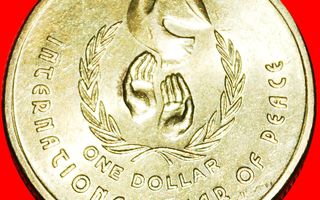* RAUHAN VUOSI: AUSTRALIA ~ 1 DOLLARI 1986!