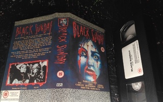 Black sunday VHS