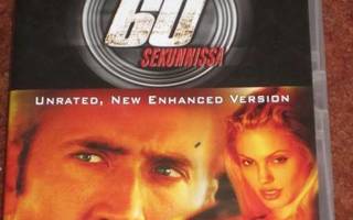 PUHALLETTU 60 SEKUNNISSA DVD (Nicolas Cage)