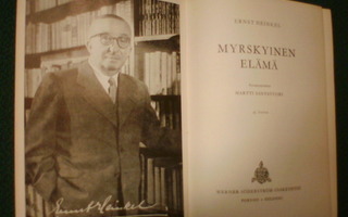 Ernst Heinkel MYRSKYINEN ELÄMÄ ( 1 p. 1955 )  Sis.pk:t