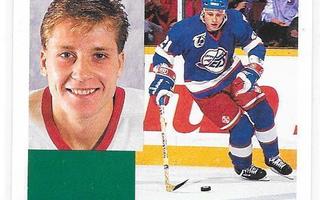 1991-92 Pinnacle #324 Russ Romaniuk Winnipeg Jets RC