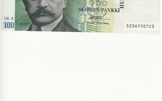 100 mk 1986 litt a  ollila - koivikko  kl  6-7