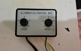 illumination control box