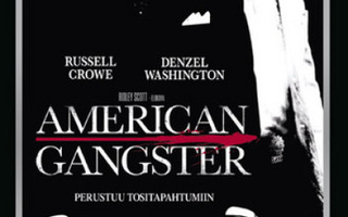 American Gangster Extended + Original • 2×DVD R2 Suomi