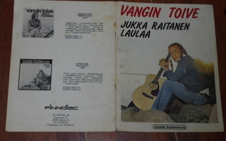 NUOTTIKIRJA - Jukka Raitanen Laulaa - Vangin Toive 1972