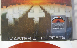 Metallica: Master Of Puppets (Limited Edition, Red) LP.