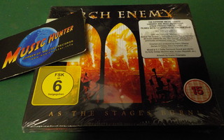 ARCH ENEMY - AS THE STAGES BURN! UUSI CD+DVD (W)