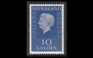 Alankomaat 945x ** Käyttösarja Juliana 10 G tav.pap (1970)