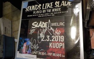 SLADE - SOUNDS LIKE SLADE LP + 4 NIMMARIA KEHYSTETTYNÄ