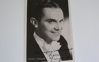 Pierre Mingand (1900-1982) aito NIMMARI nimikirjoitus