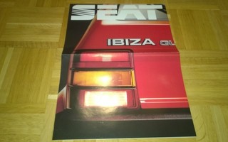 Esite Seat mallisto 1986. Ibiza , Malaga