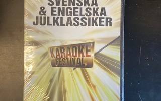 Karaoke Festival - Svenska & engelska julklassiker 2DVD UUSI
