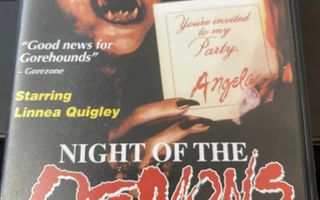 Night of the Demons - Kevin S. Tenney VHS