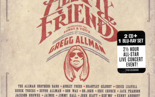 ALL MY FRIENDS: The Songs & Voice Of Gregg Allman 2-cd & blr