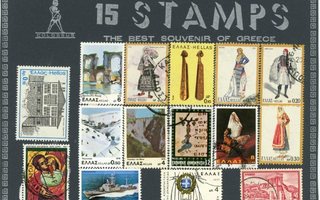 Kreikkalaisia postimerkkejä, 15 kpl