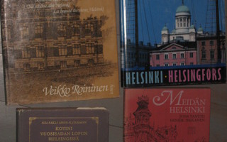 Helsinki : historia- ja kuvateoksia 9 kpl