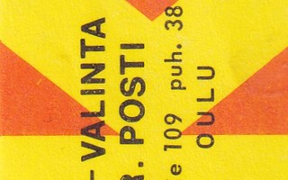 Oulu, R. Posti    .b480