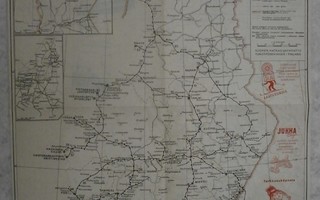 Suomen kartta 1947 (SMY, Turisti 1948)