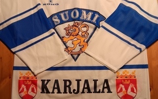 Mika Nieminen Leijona Fanipaita/Karjala.  Koko XL