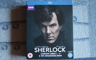 Sherlock : Complete Series : Seasons 1-4 + Abominable Bride