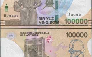 Uzbekistan 100000 Som 2019 (P-86) UNC