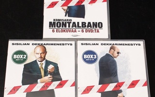 Komisario Montalbano (18 DVD) jaksot 1-18