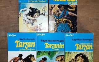 Burroughs x5 - Tarzan x4 & Mars x1