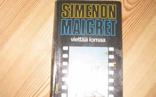Simenon, Georges: Maigret viettää lomaa 4.p nid. v. 1984