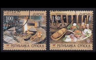 Serbia: Bosnia-Herzegovina 327-8 o Europa gastronomia (2005)