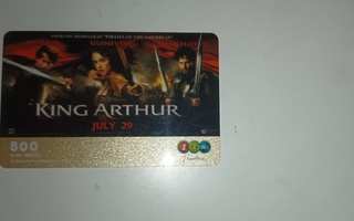 King  Arthur. Puhelinkortti. 854/1000.