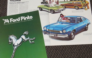 1974 Ford Pinto esite - KUIN UUSI