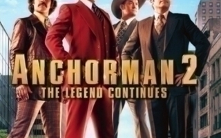 Anchorman 2 The Legend Continues (Blu-Ray)(B)(2Levyä)