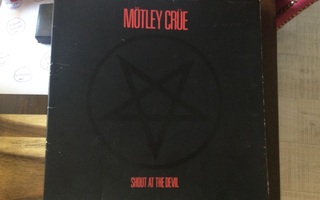Mötley Crue - Shout At The Devil, gatefold 1983 Saksa painos
