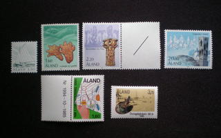 Vuoden 1986 kaikki postimerkit postituoreena **