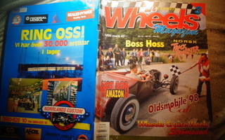 Jenkkiautolehti Wheels Magazine 3/1999