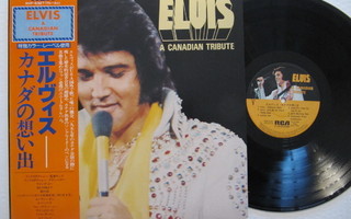 Elvis Presley A Canadian Tribute Japani LP OBI RVP-6327