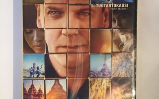 Kosketus : Kausi 1 (3DVD) Kiefer Sutherland (UUSI!) 2012